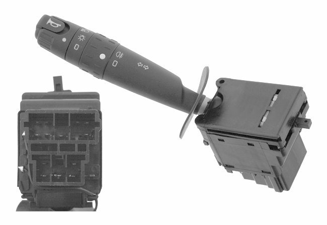 Выключатель, головной свет; Переключатель указателей поворота; Выключатель на колонке рулевого управления FEBI 22772