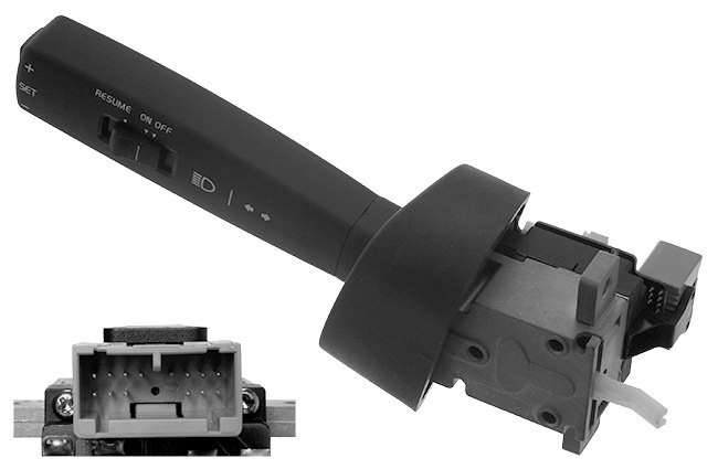 Переключатель указателей поворота; Переключатель управления, сист. регулирования скорости; Выключатель на колонке рулевого управления FEBI 40008