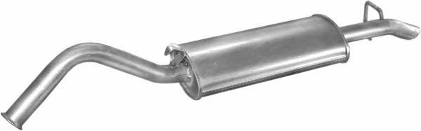 Глушитель задний (конечный, основной) для Audi 100 83-90/200 83-84 1.8/2.0 Polmostrow 0110