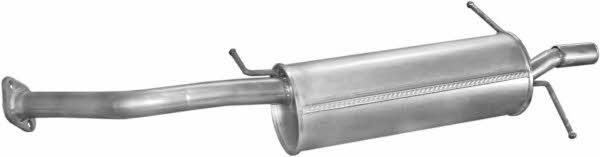 Глушитель задний (конечный, основной) для Mazda 626 91-97/MX6 91- 1.8i/2.0i kat Polmostrow 1205