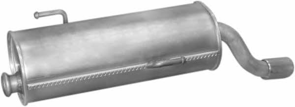 Глушитель задний (конечный, основной) для Peugeot 206 1.4/1.6 98- Polmostrow 19198