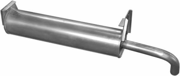 Глушитель задний (конечный, основной) для VW Transporter 1.6D 80-90 Polmostrow 3027