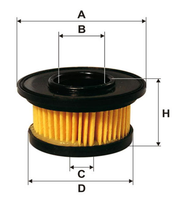 Топливный фильтр WIX FILTERS WF8024