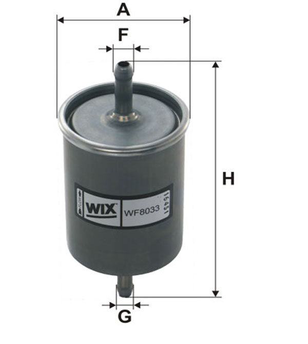 Топливный фильтр WIX FILTERS WF8033
